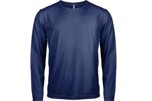 Sportshirt Heren lange Mouw